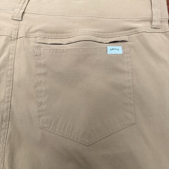 Orvis Classic Collection Lightweight 5 Pocket Tech Pant Men's Size 38x32 Stretch - Picture 9 of 12